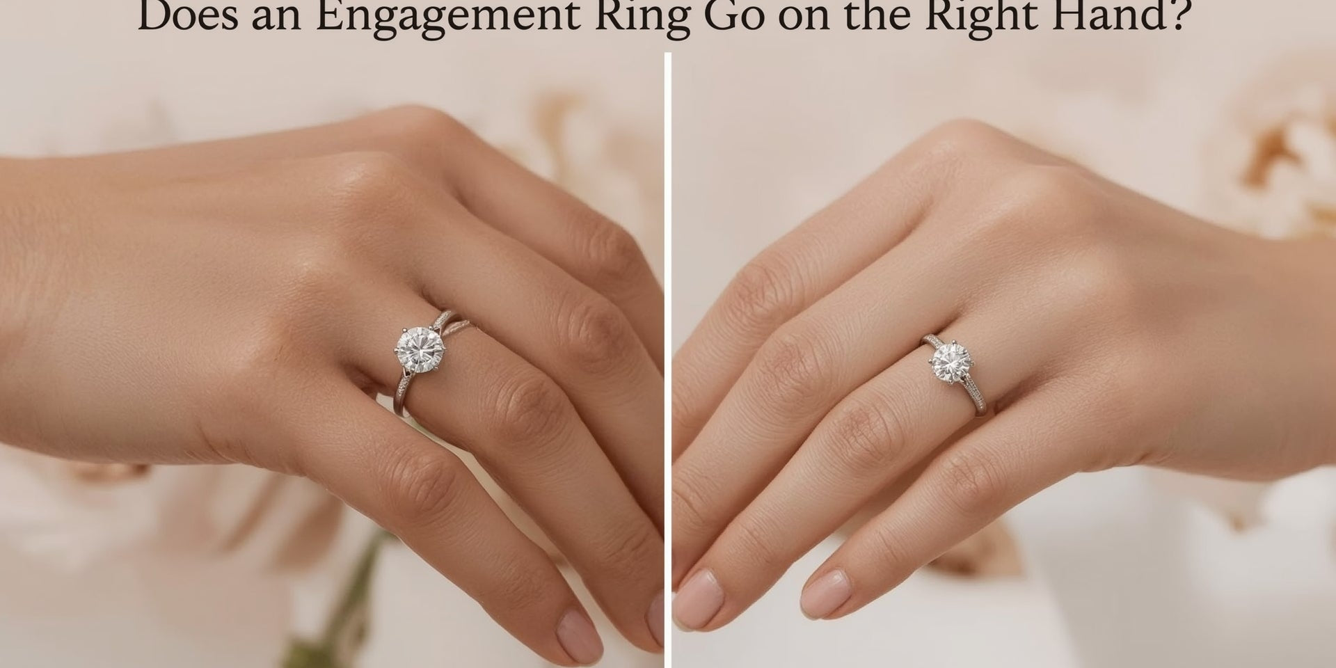 Does an engagement ring go on the right hand? A Look into the Tradition and Modern Versions