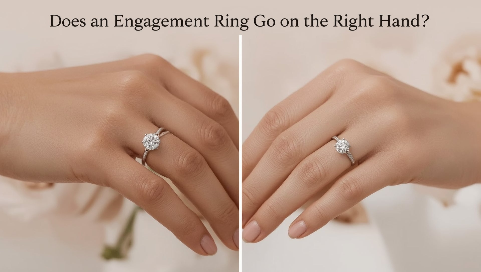Does an engagement ring go on the right hand? A Look into the Tradition and Modern Versions