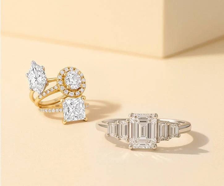 Moissanite Engagement Rings