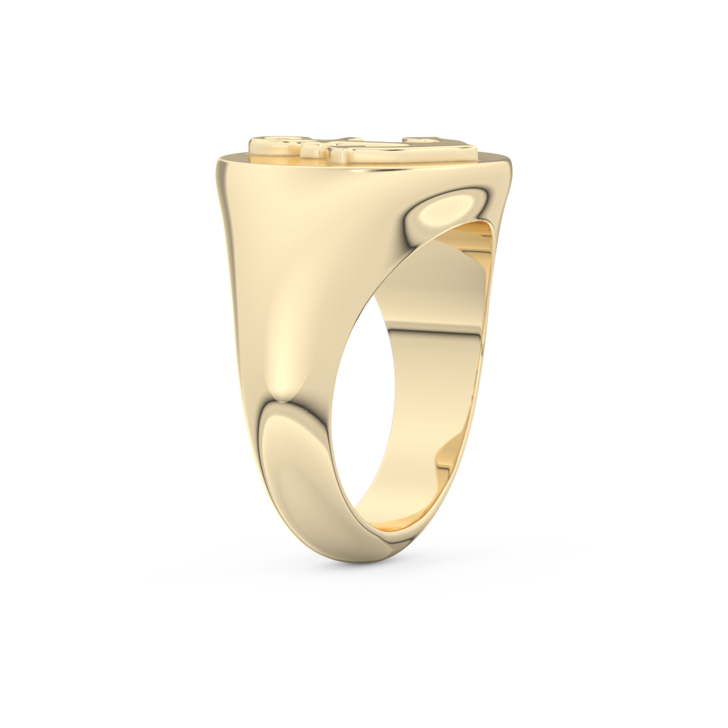 Anchor Wedding Band Moissanite – Yellow, White, or Rose Gold