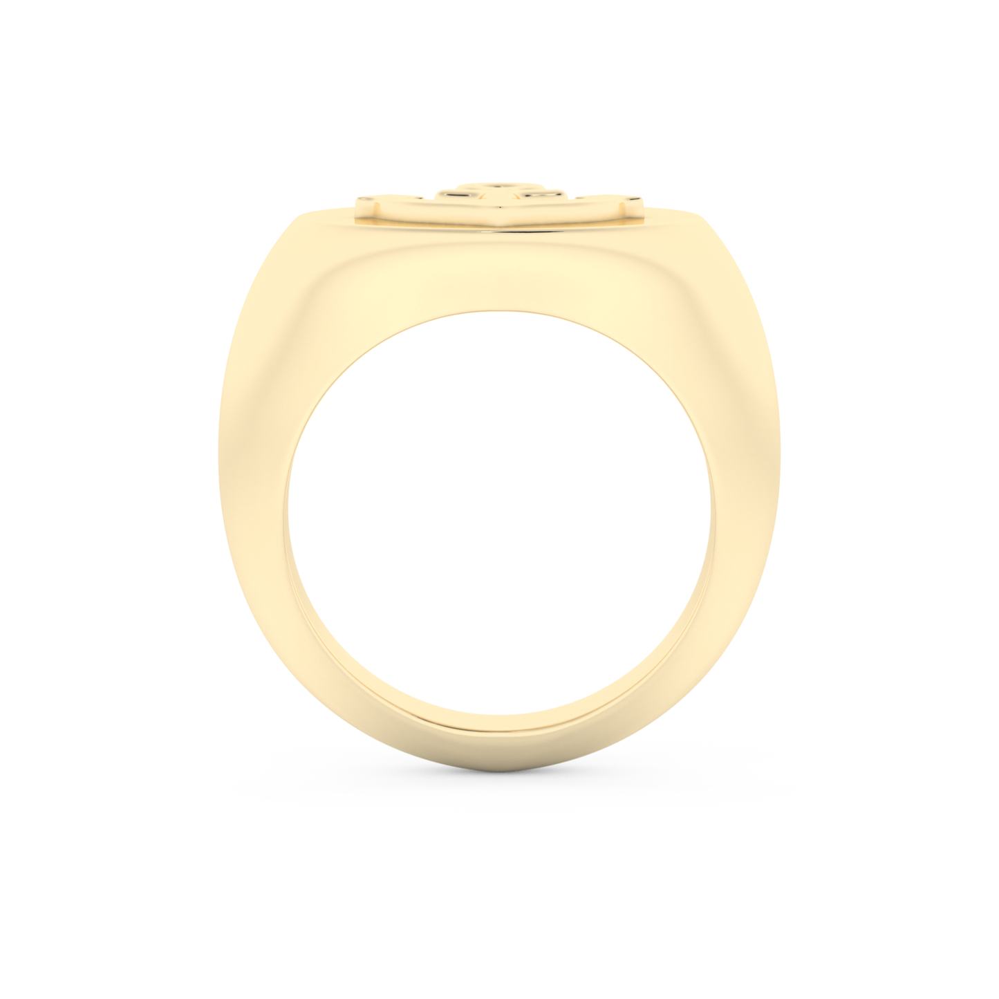 Anchor Wedding Band Moissanite – Yellow, White, or Rose Gold