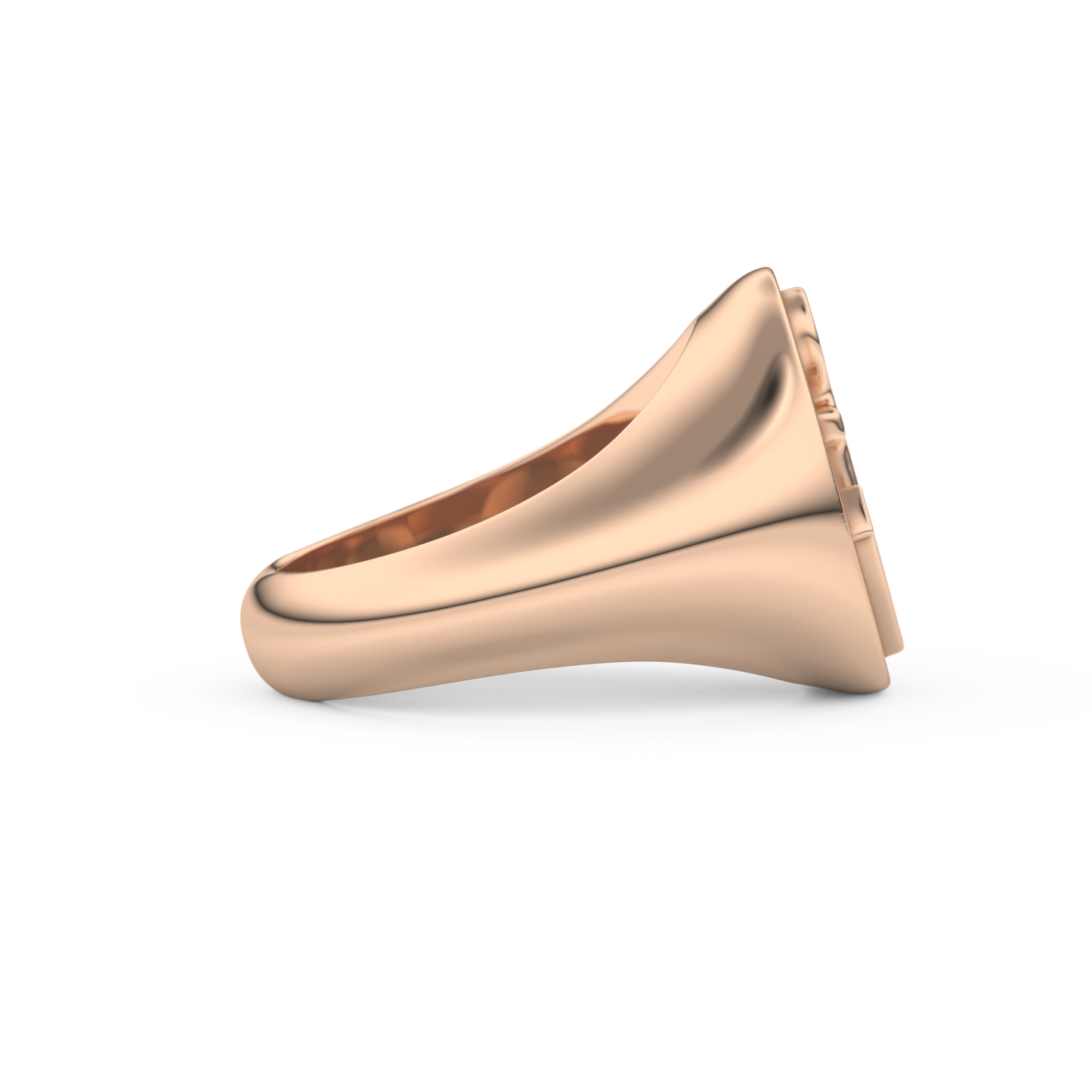 Anchor Wedding Band Moissanite – Yellow, White, or Rose Gold