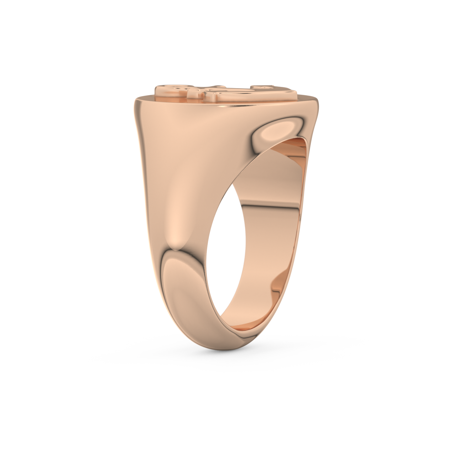 Anchor Wedding Band Moissanite – Yellow, White, or Rose Gold