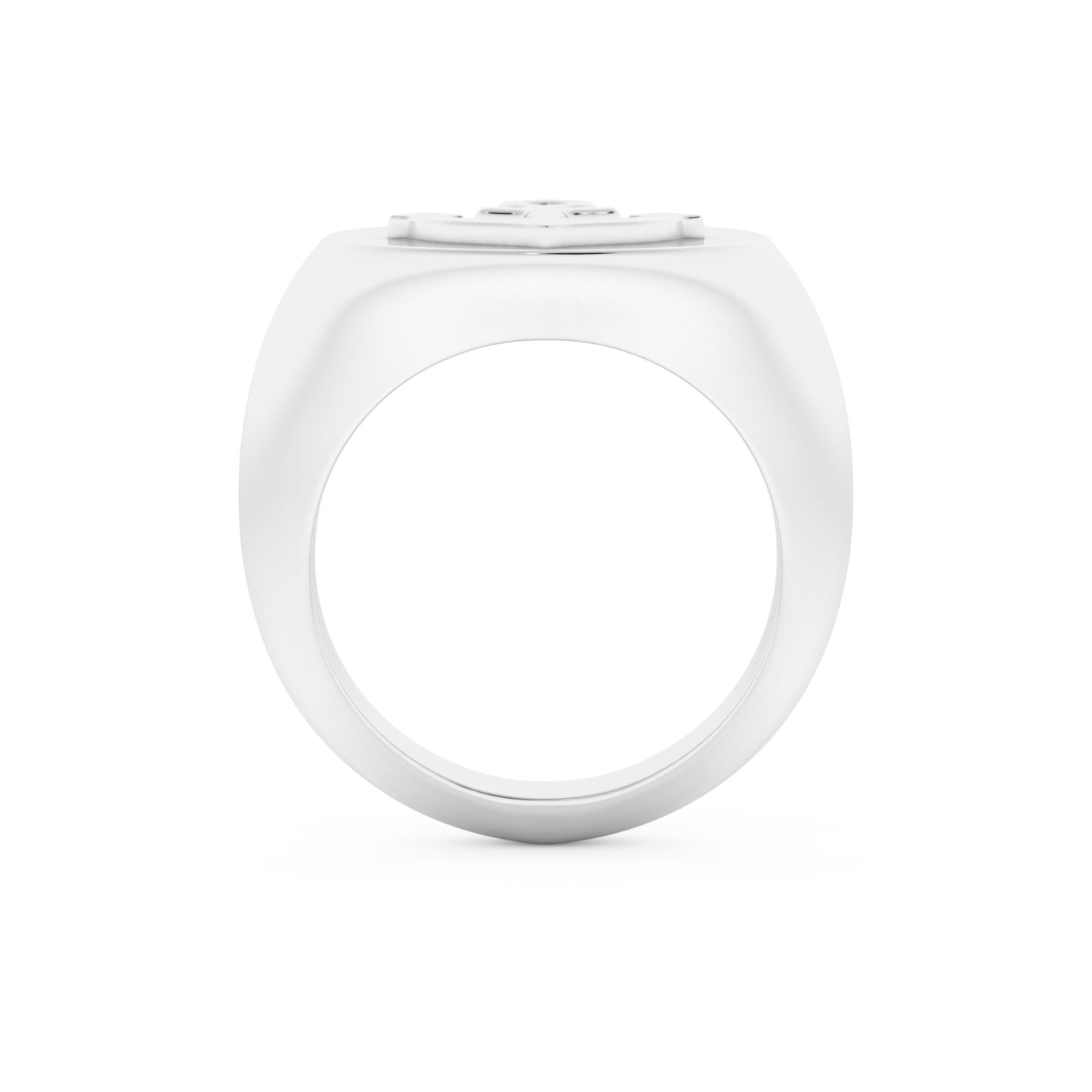 Anchor Wedding Band Moissanite – Yellow, White, or Rose Gold
