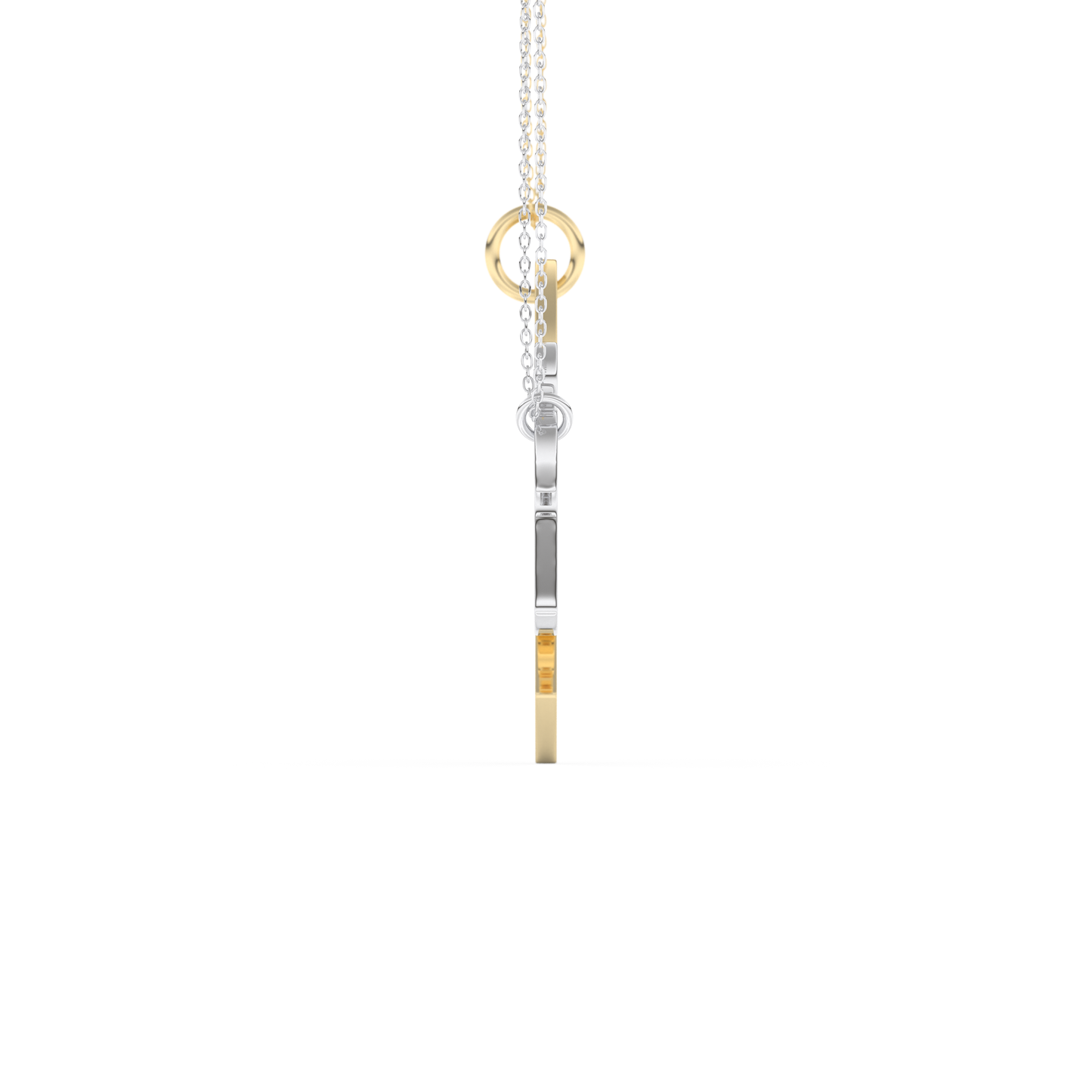 Custom Pendant Necklace – Split Heart or Puzzle
