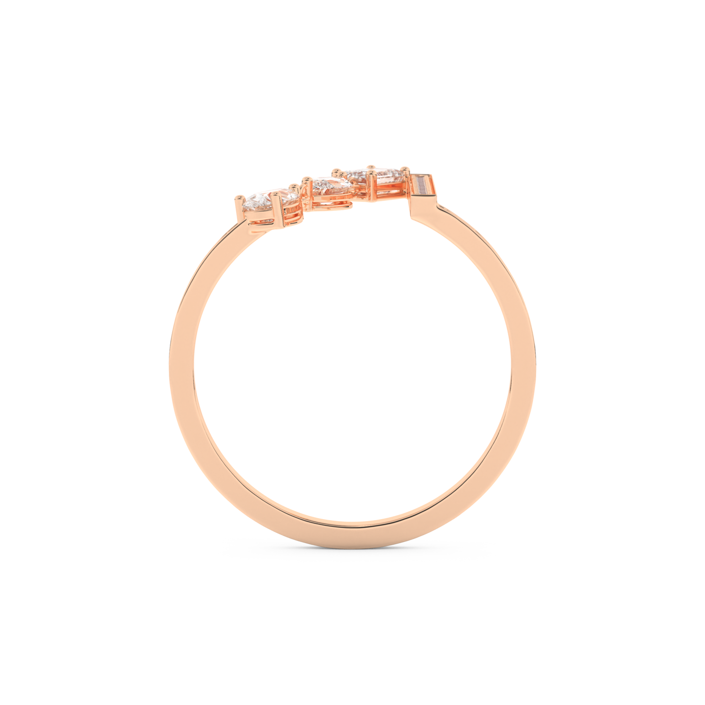 Full Eternity Wedding Band with 0.569 CT Pear, Round, Emerald & Marquise Cut Moissanite – Yellow, White, or Rose Gold