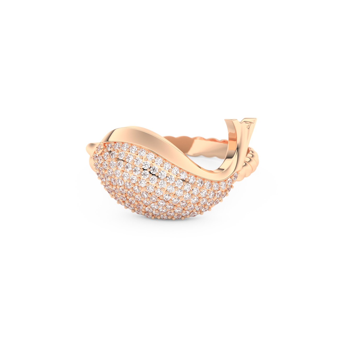 Wedding Band with 0.305 CT Round Cut Moissanite – Yellow, White, or Rose Gold