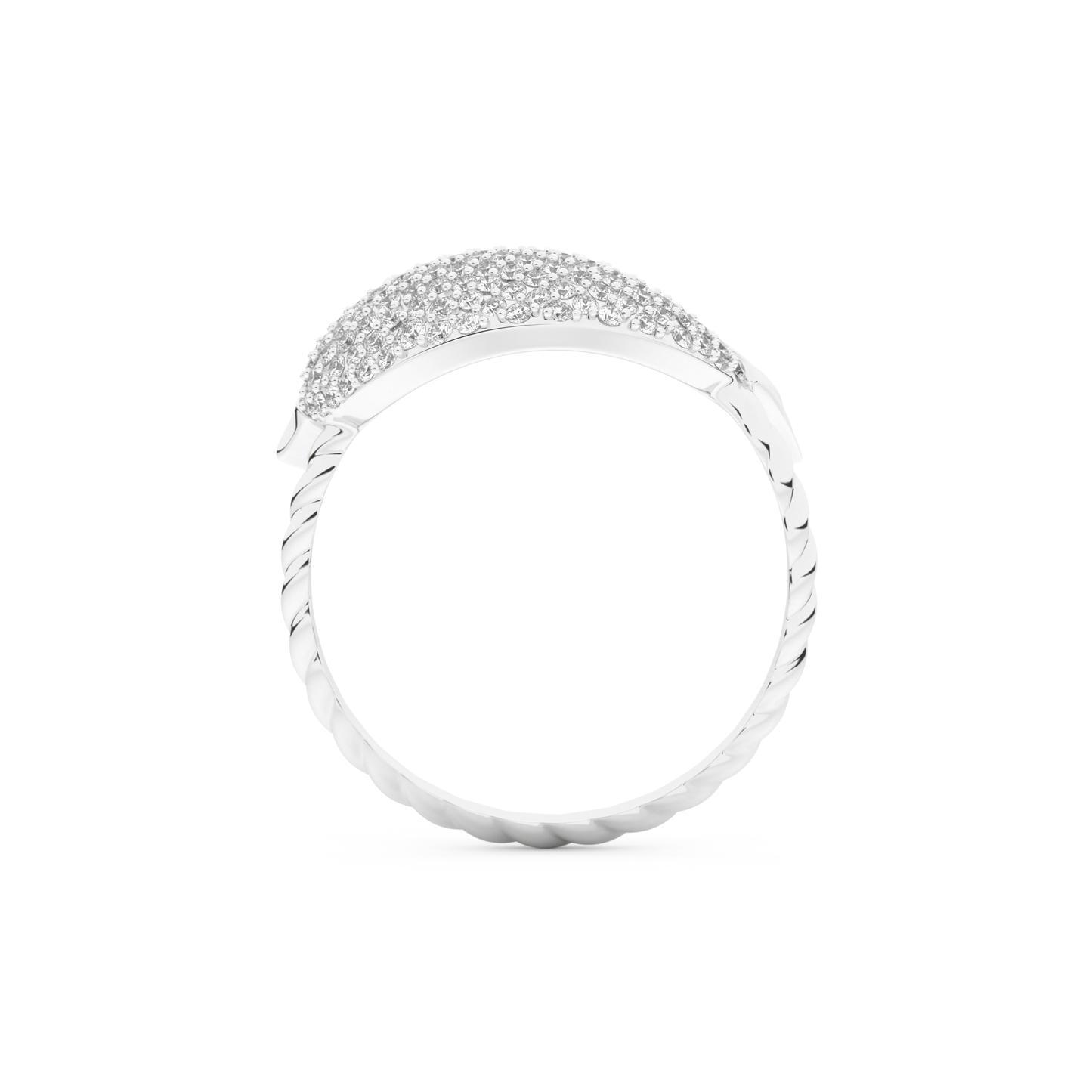 Wedding Band with 0.305 CT Round Cut Moissanite – Yellow, White, or Rose Gold