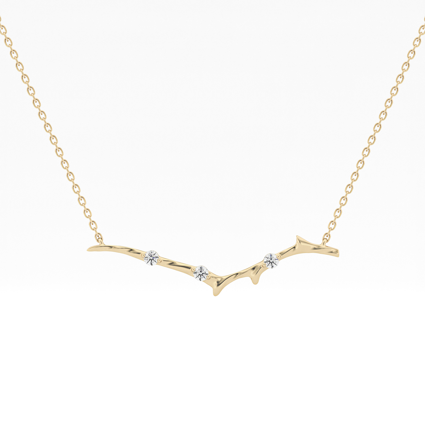 Classic 0.7 TCW Round Moissanite Diamond Pendant