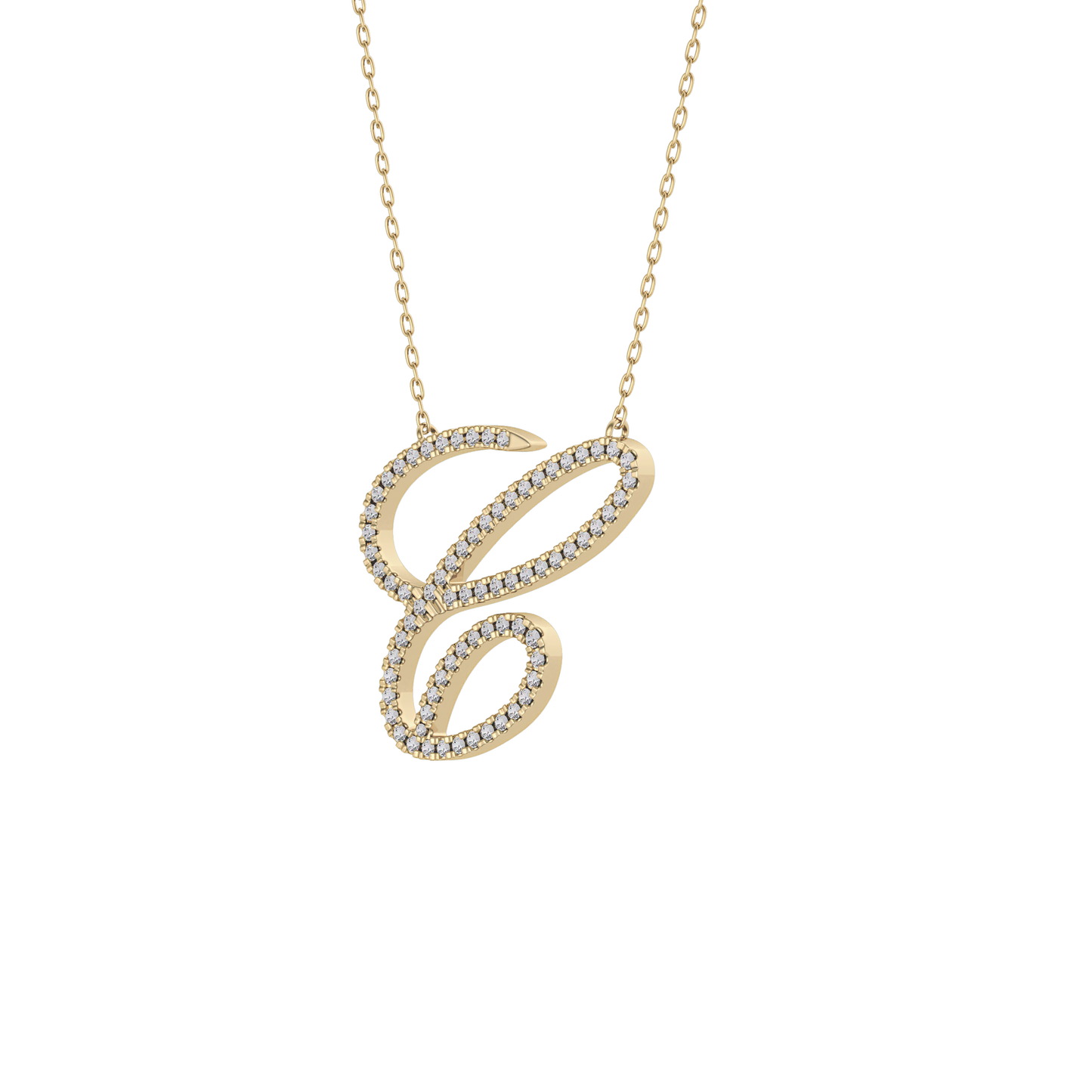 Classic 0.144 TCW Round Cut Moissanite Diamond Necklace