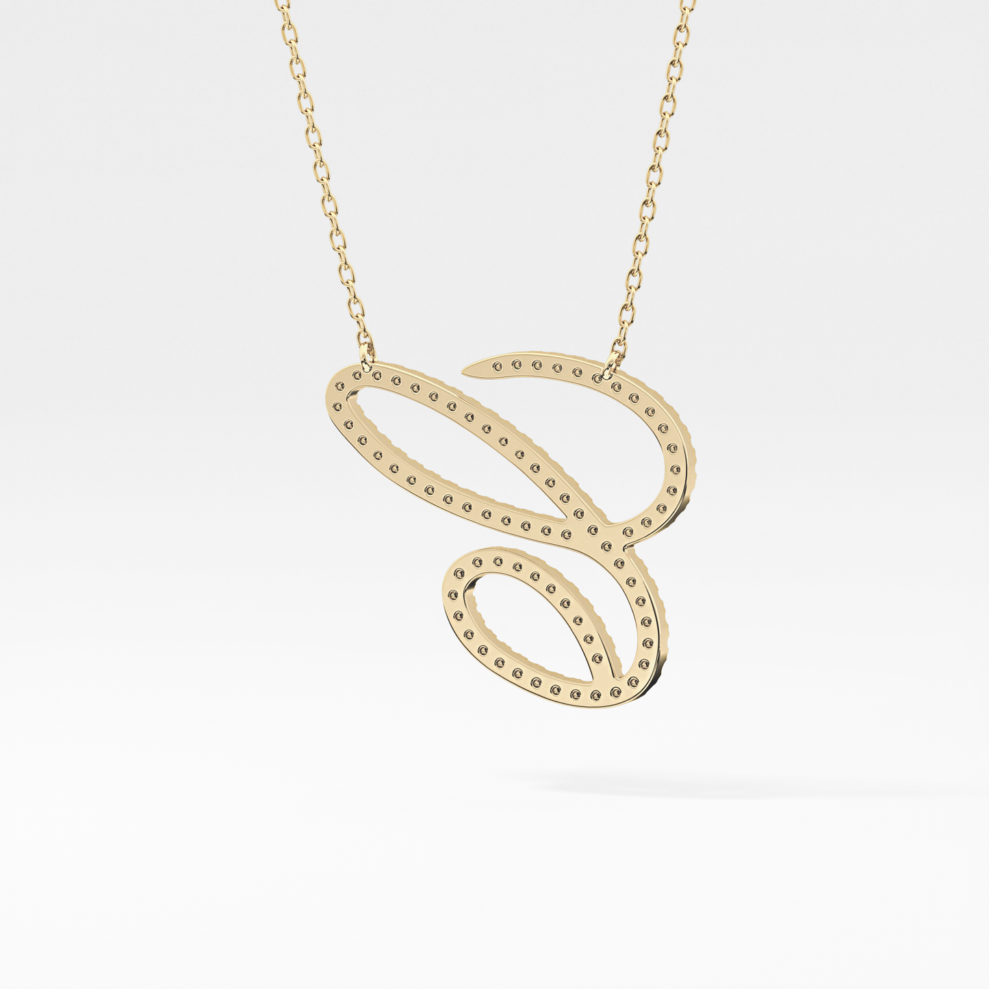 Classic 0.144 TCW Round Cut Moissanite Diamond Necklace