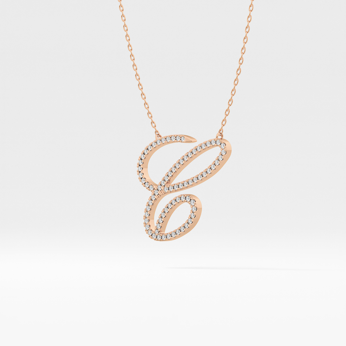 Classic 0.144 TCW Round Cut Moissanite Diamond Necklace