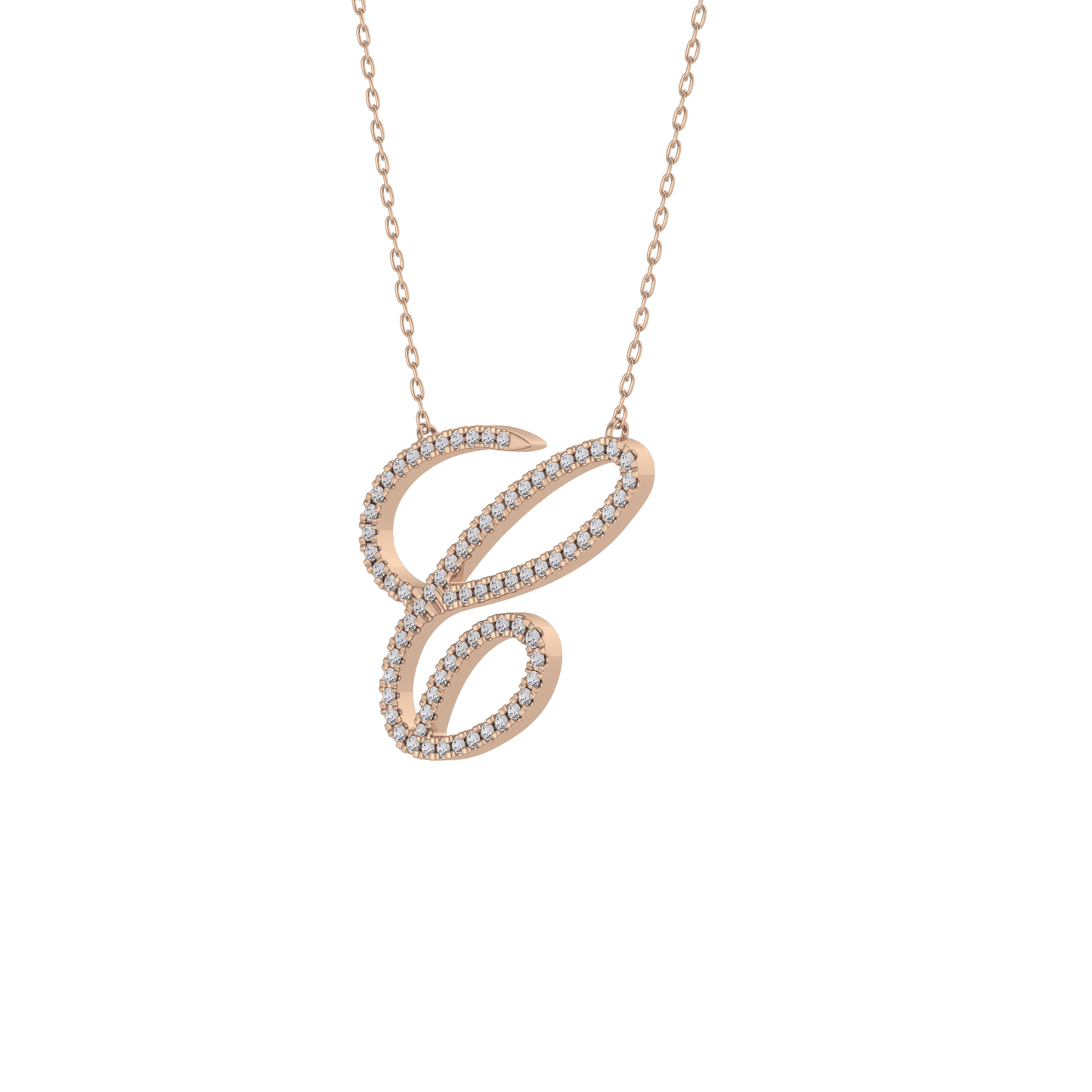 Classic 0.144 TCW Round Cut Moissanite Diamond Necklace
