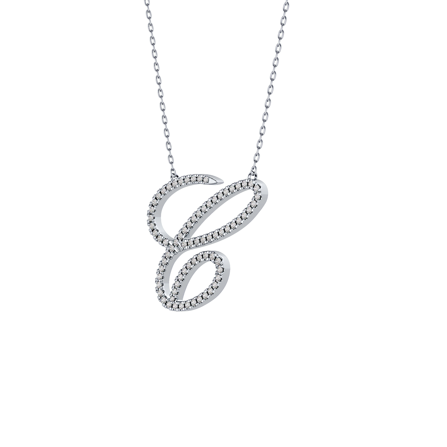Classic 0.144 TCW Round Cut Moissanite Diamond Necklace