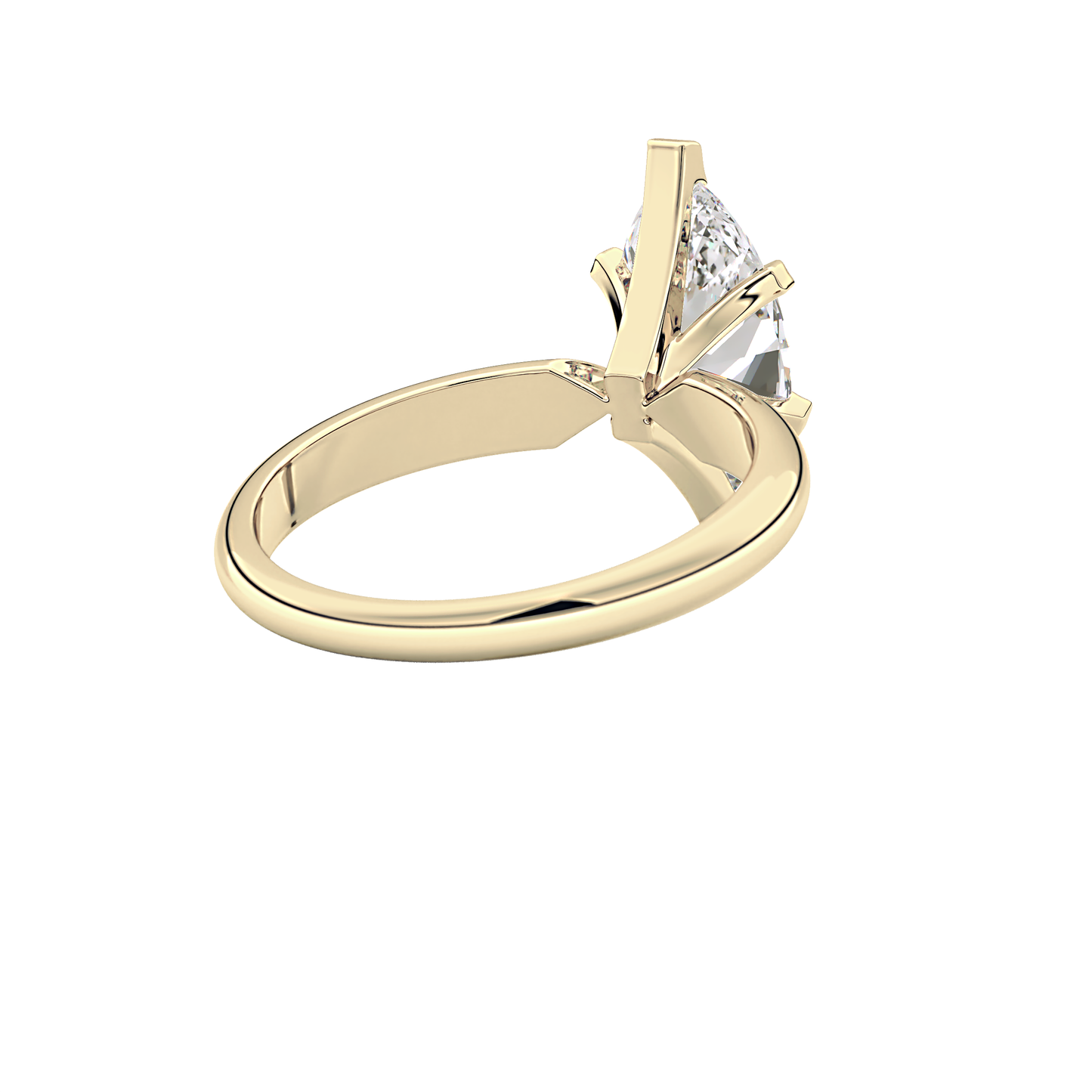 Marquise Cut 1.79 Carat Moissanite Ring – Solitaire Style in Gold
