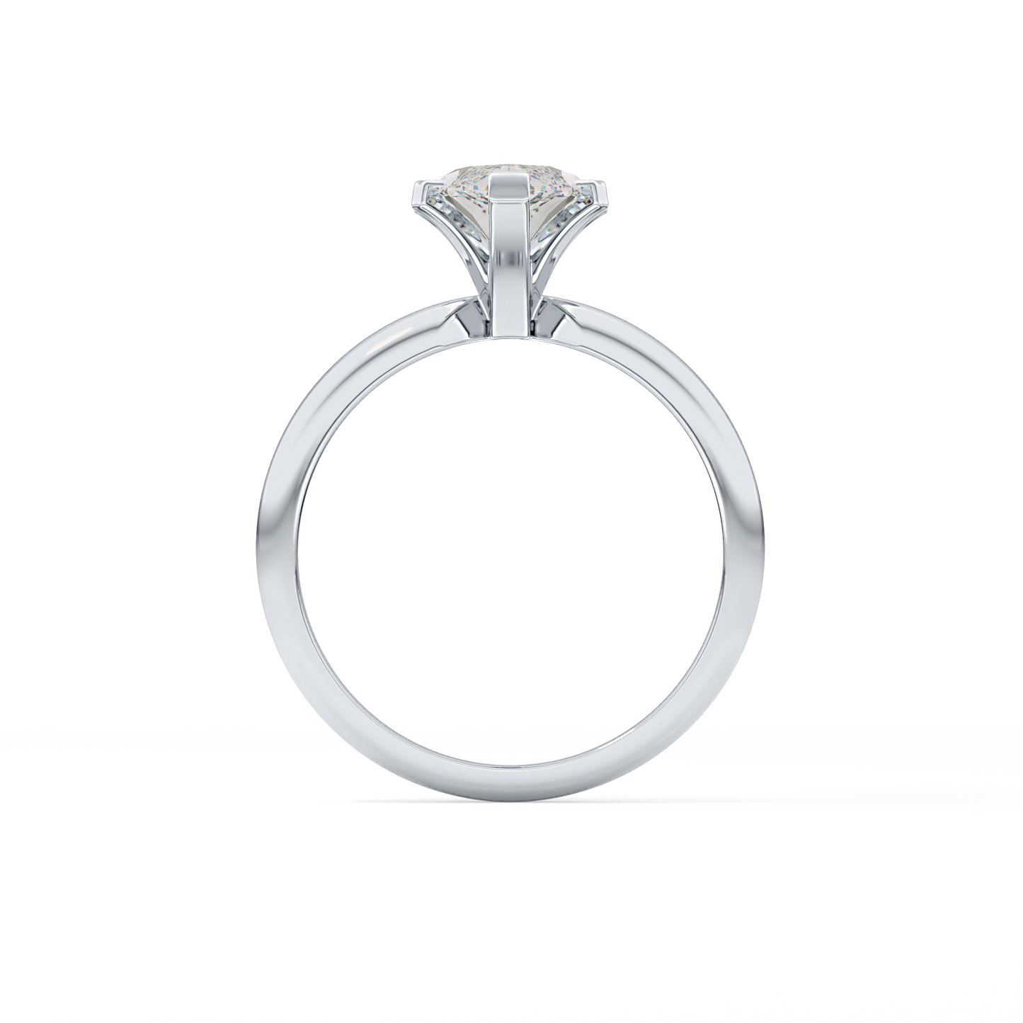 Marquise Cut 1.79 Carat Moissanite Ring – Solitaire Style in Gold