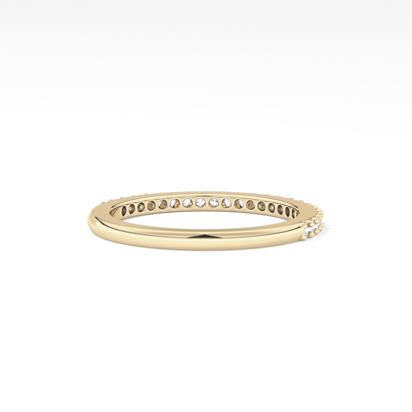 Cushion Cut 1.84 Carat Moissanite Ring – Hidden Halo and Pave Setting in Gold