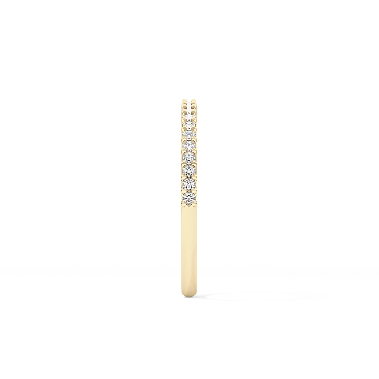 Cushion Cut 1.84 Carat Moissanite Ring – Hidden Halo and Pave Setting in Gold