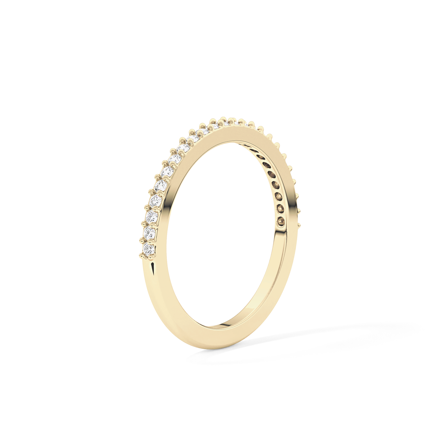 Cushion Cut 1.84 Carat Moissanite Ring – Hidden Halo and Pave Setting in Gold