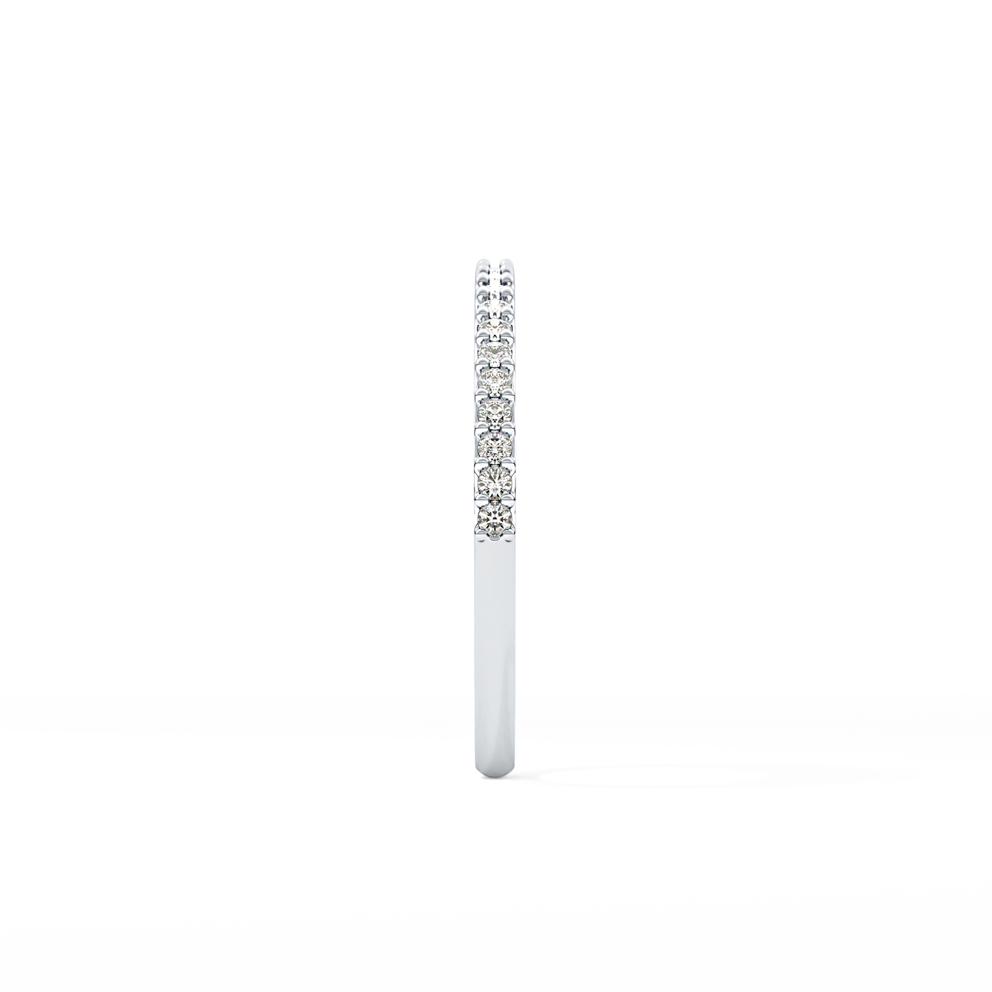 Cushion Cut 1.84 Carat Moissanite Ring – Hidden Halo and Pave Setting in Gold