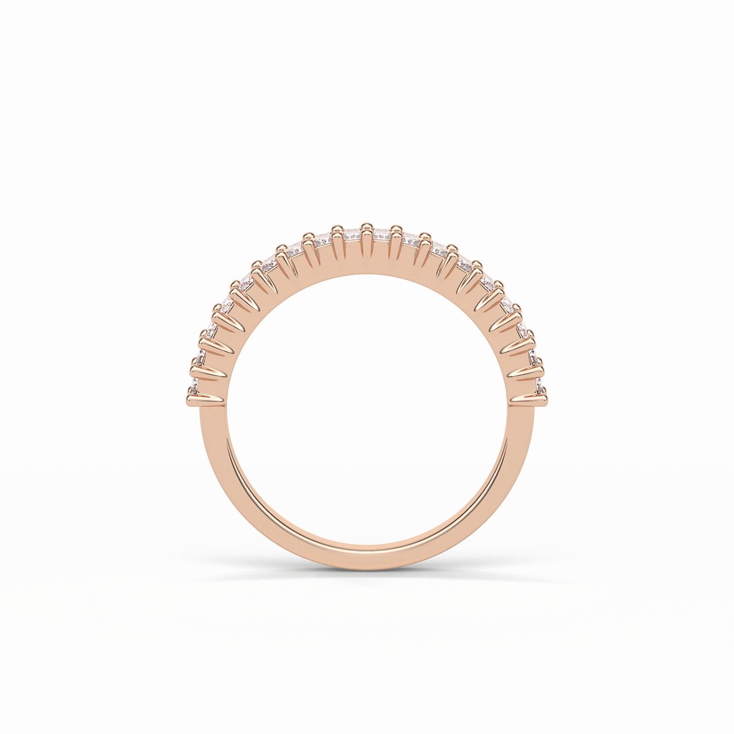 0.5 TCW Baguette Shaped Wedding Band