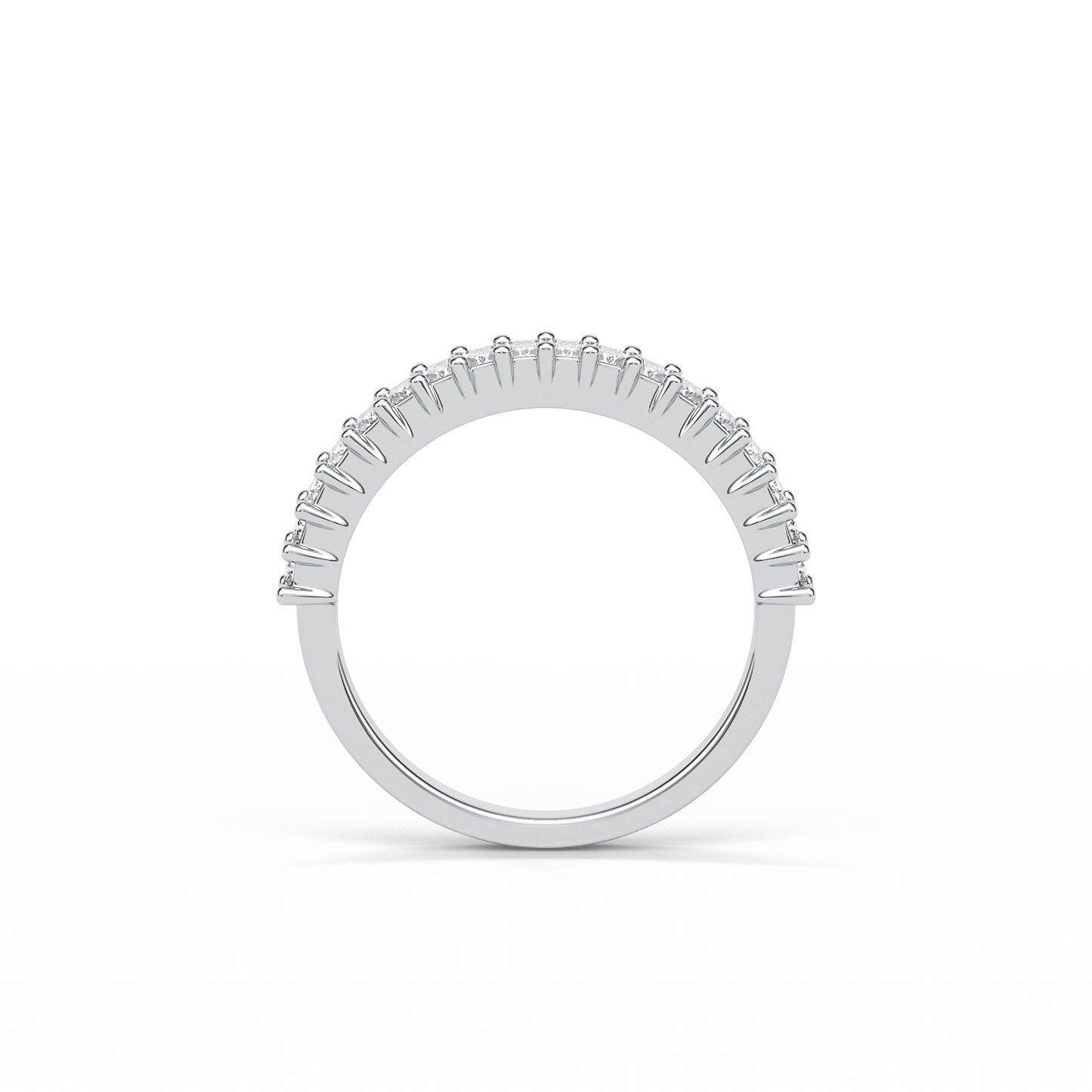 0.5 TCW Baguette Shaped Wedding Band