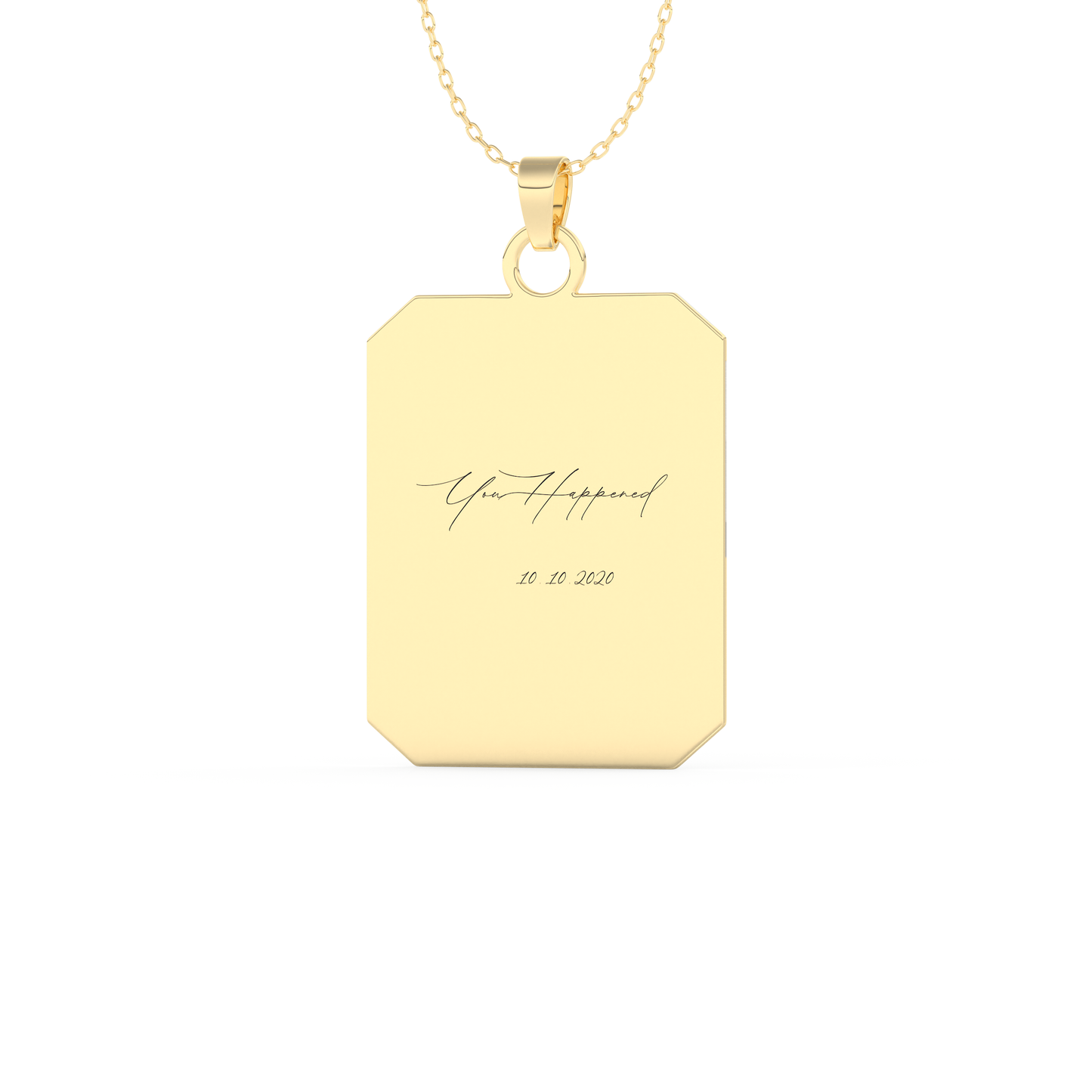 Custom Pendant Necklace – Photo Printed