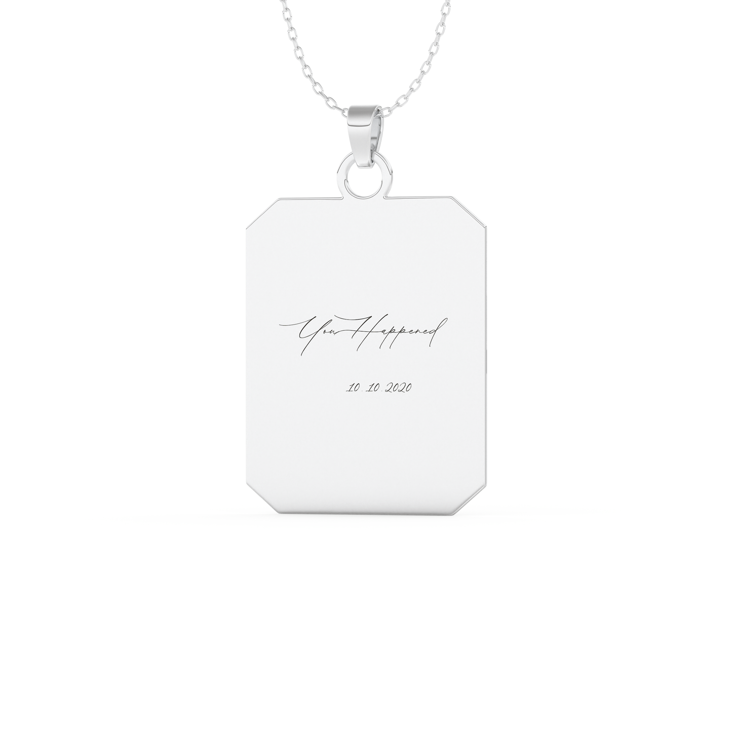 Custom Pendant Necklace – Photo Printed