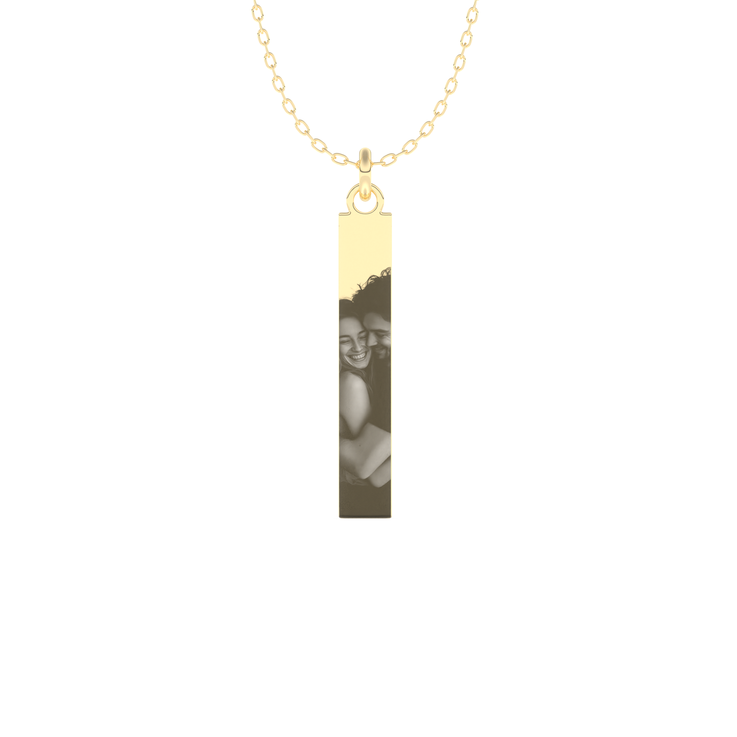 Custom Pendant Necklace - Photo Personalized