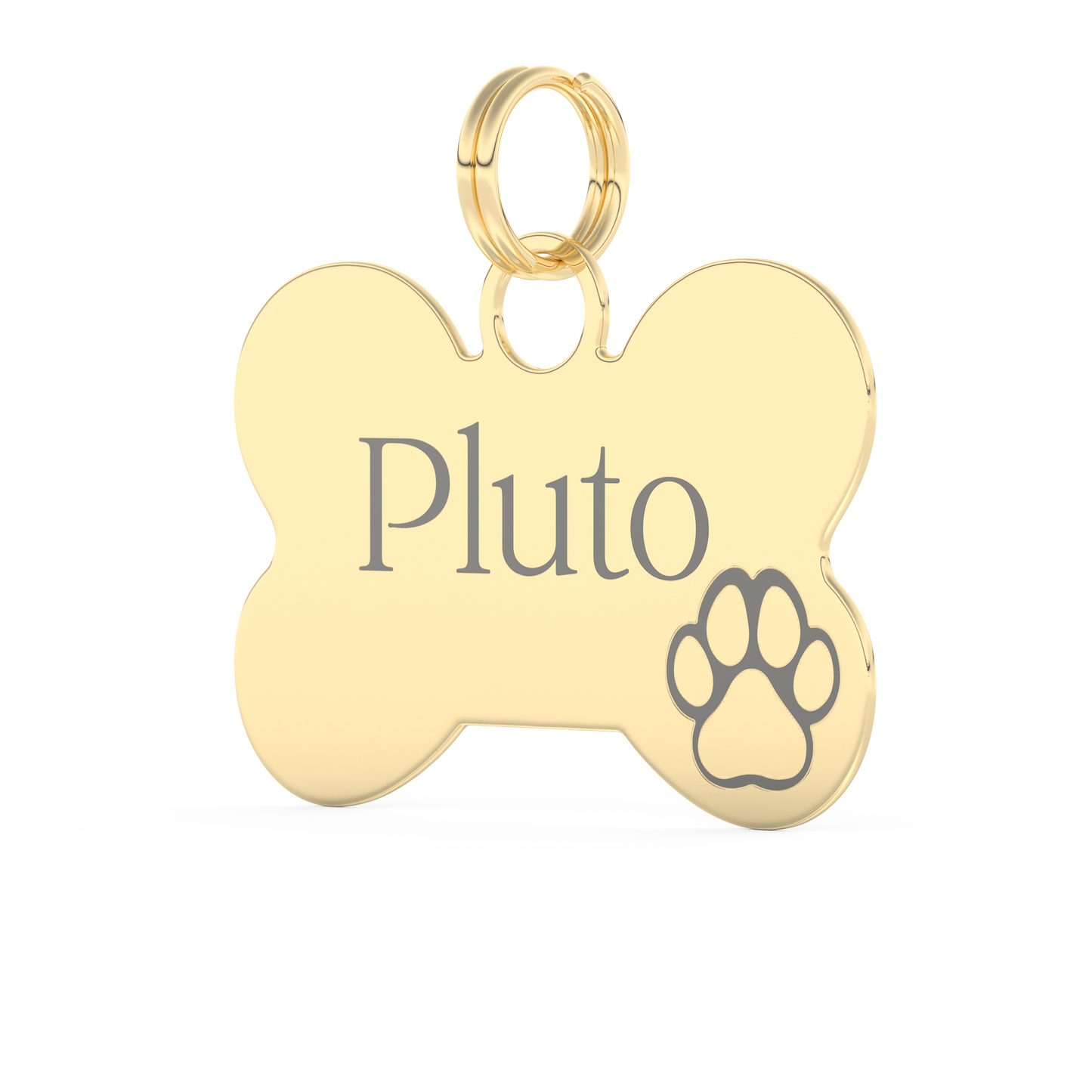 Custom Pendant Necklace – Name Engraved Keychain For Dogs