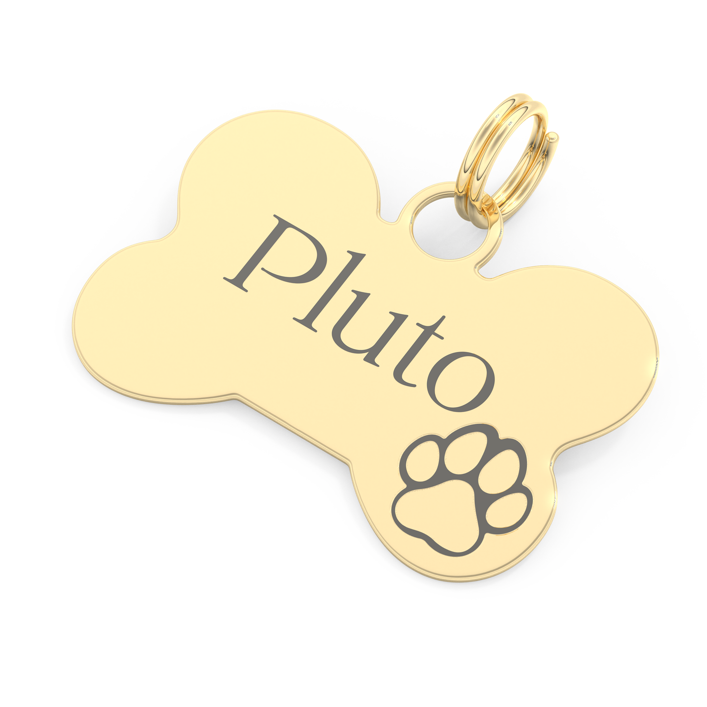 Custom Pendant Necklace – Name Engraved Keychain For Dogs