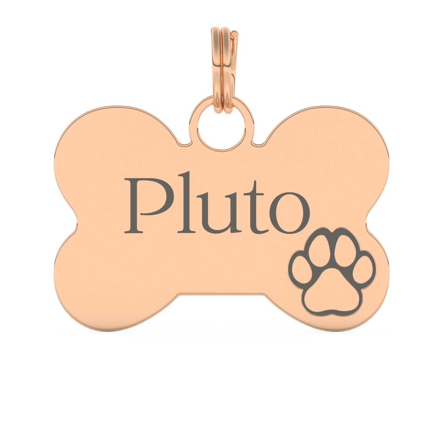 Custom Pendant Necklace – Name Engraved Keychain For Dogs