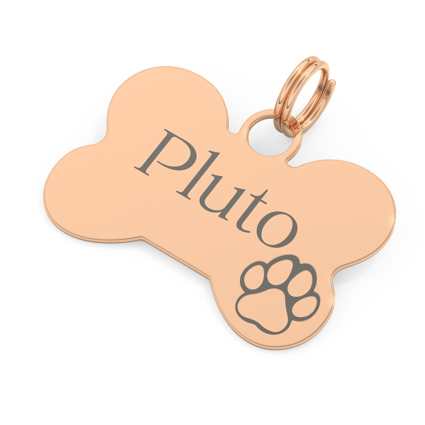 Custom Pendant Necklace – Name Engraved Keychain For Dogs