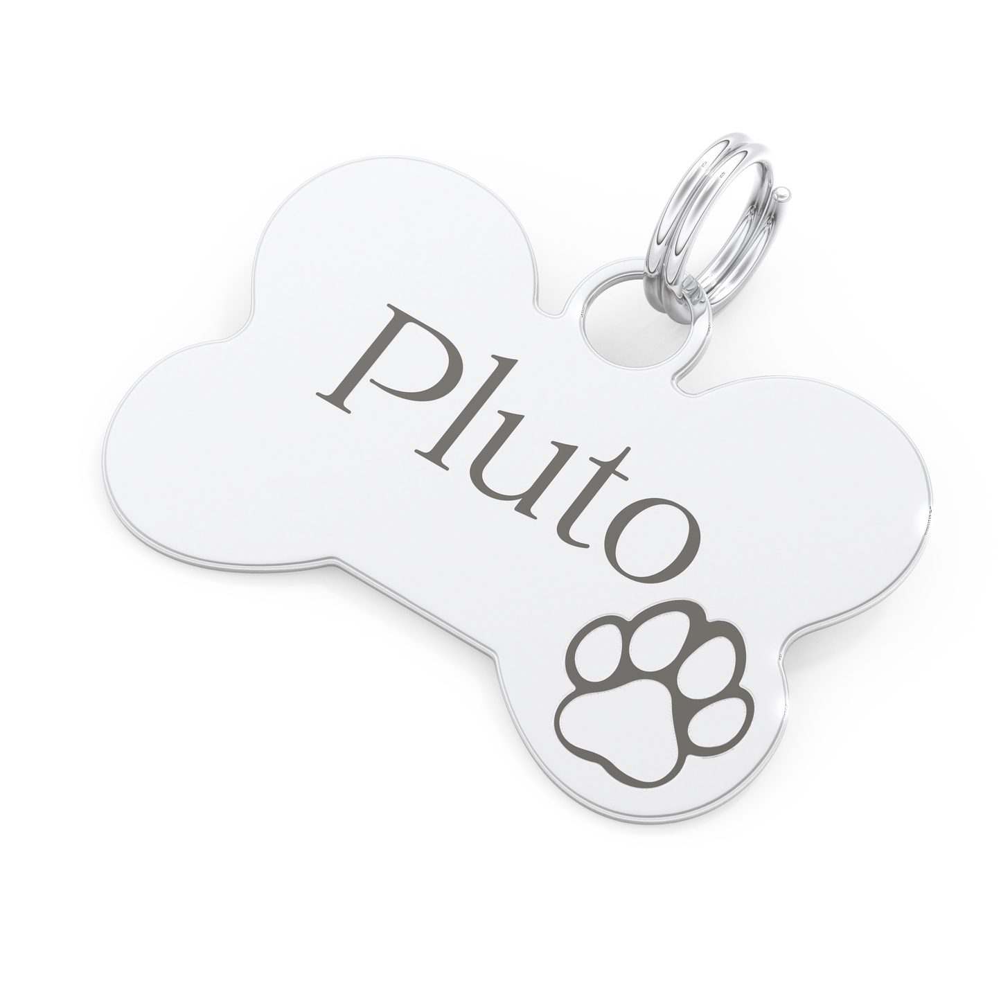 Custom Pendant Necklace – Name Engraved Keychain For Dogs
