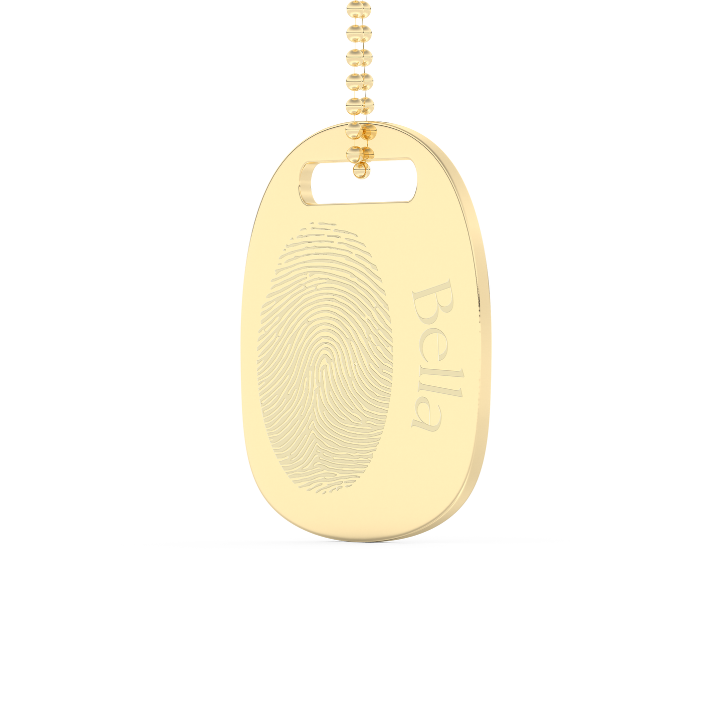 Custom Pendant Necklace – Personalized Fingerprint