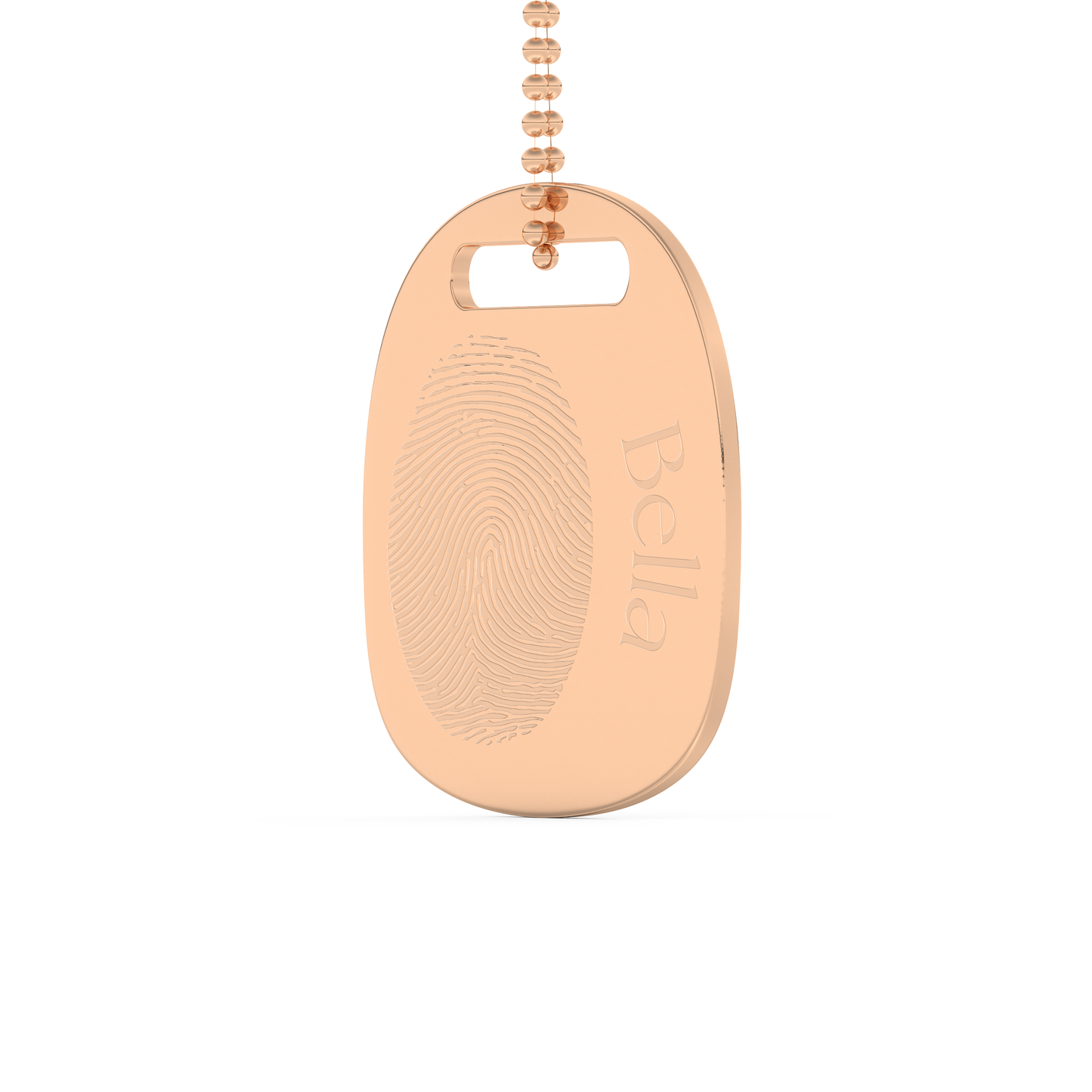 Custom Pendant Necklace – Personalized Fingerprint