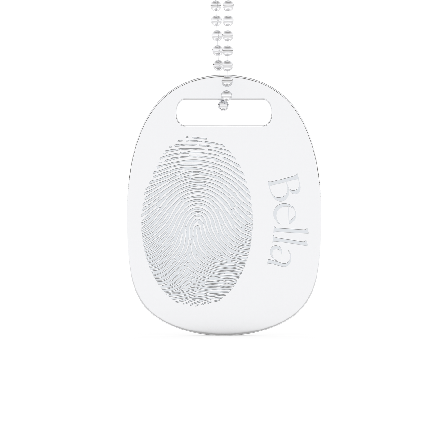 Custom Pendant Necklace – Personalized Fingerprint