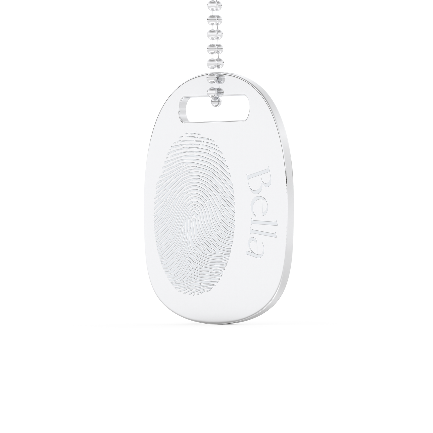 Custom Pendant Necklace – Personalized Fingerprint