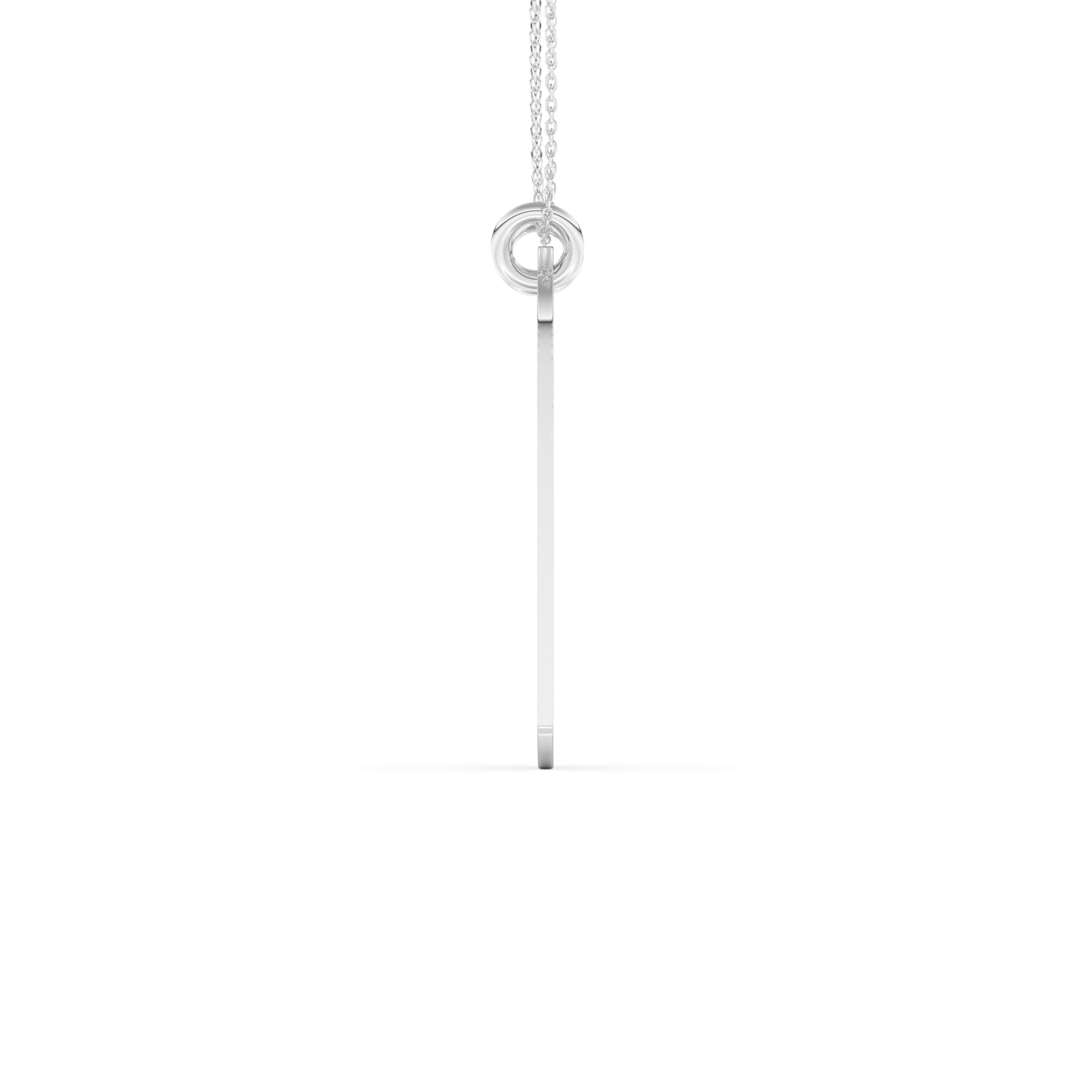Custom Pendant Necklace – Split Heart