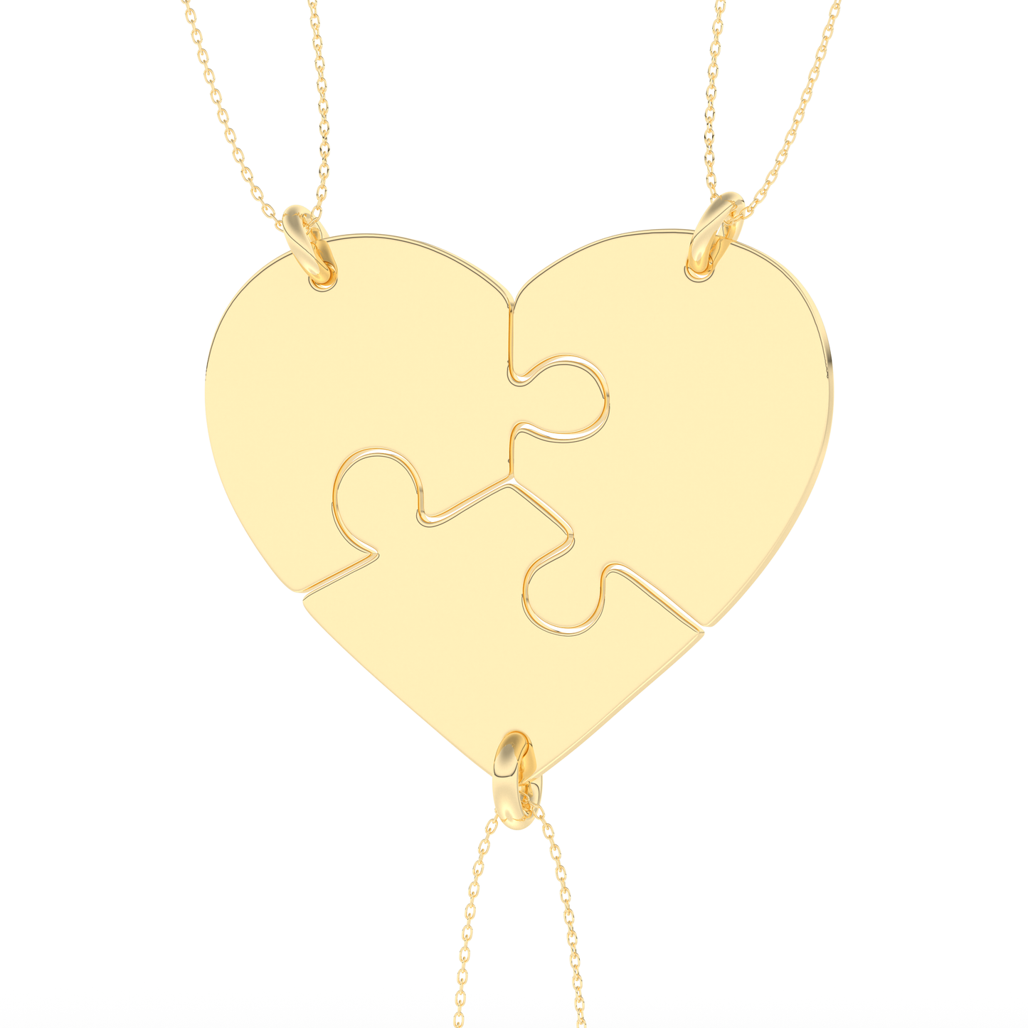 Custom Pendant Necklace – Puzzle