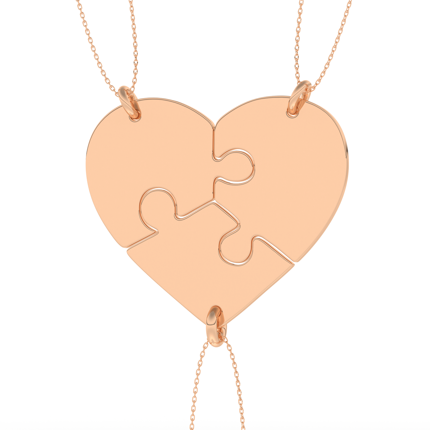 Custom Pendant Necklace – Puzzle