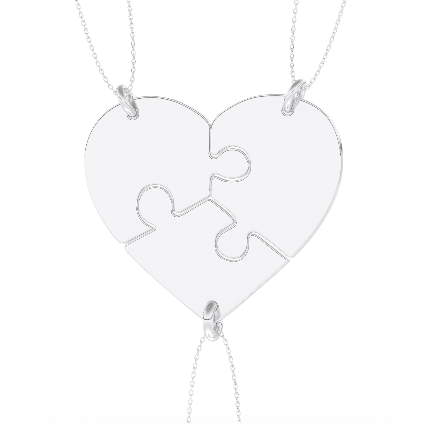 Custom Pendant Necklace – Puzzle