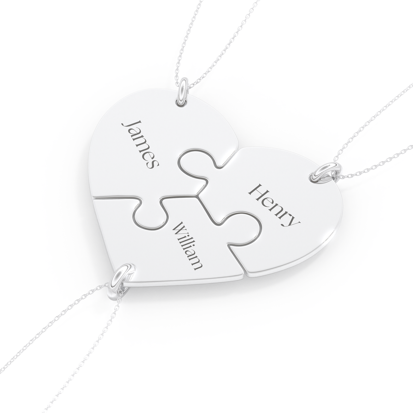 Custom Pendant Necklace – Puzzle