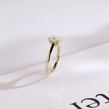 Stunning 1.5 - 2.5 CT Cushion Moissanite Engagement Ring with Hidden Halo Design 8