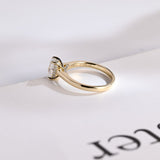 Stunning 1.5 - 2.5 CT Cushion Moissanite Engagement Ring with Hidden Halo Design 9