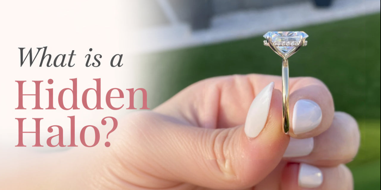 Hidden Halo Engagement Rings Explained: A Full Guide