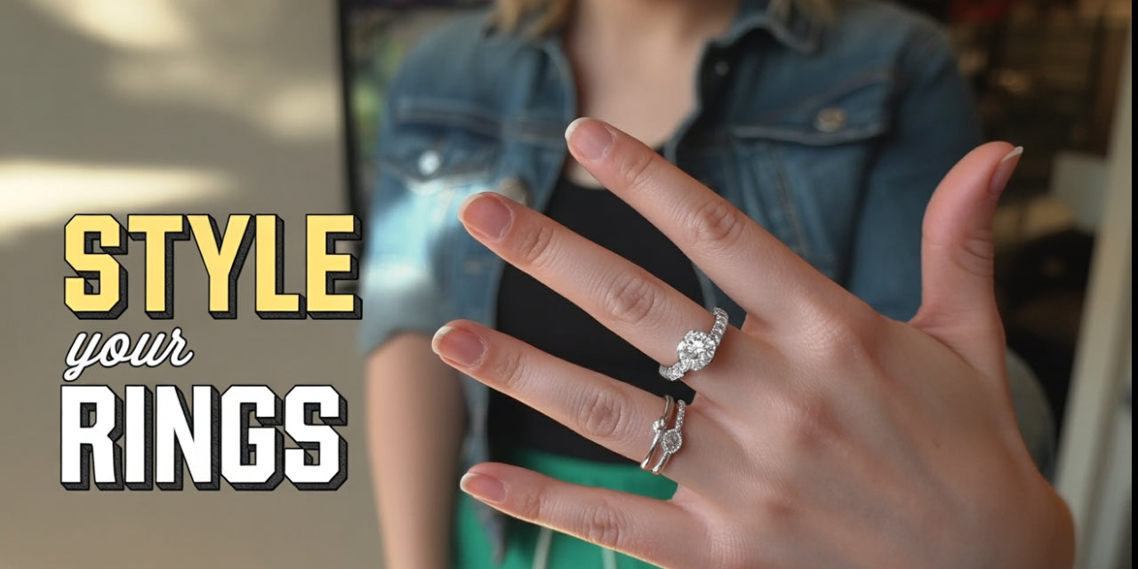 How to Wear an Eternity Ring with Engagement and Wedding Rings: Complete Guide for Brides
