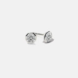 0.5 TCW Round Lab Grown Diamond Stud Earrings