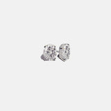 2.68 TCW Oval Lab Grown Diamond Stud Earrings