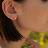 2.68 TCW Oval Lab Grown Diamond Stud Earrings